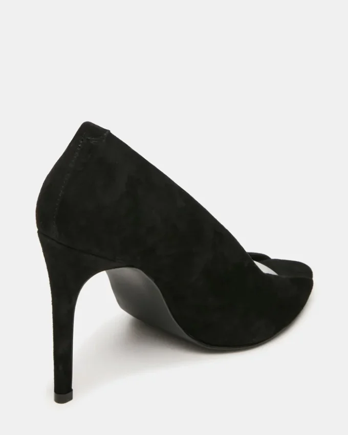 Santino in camoscio nero