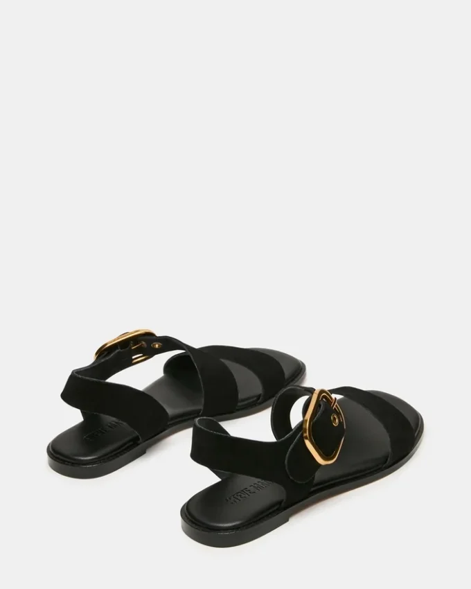 Sayer in pelle scamosciata nera