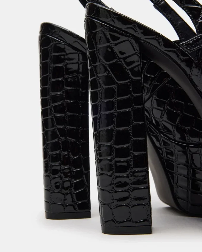 Scotlyn Nero Coccodrillo