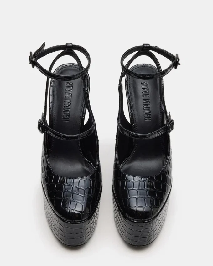 Scotlyn Nero Coccodrillo