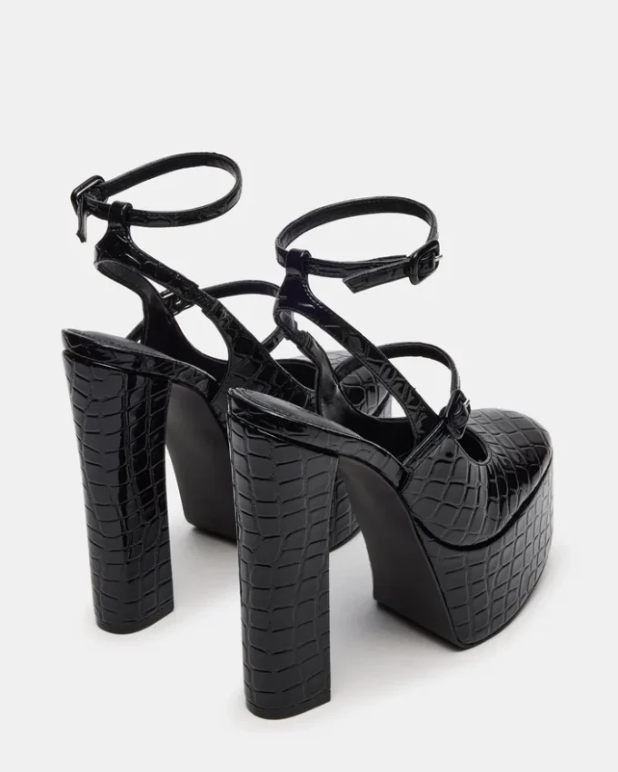 Scotlyn Nero Coccodrillo