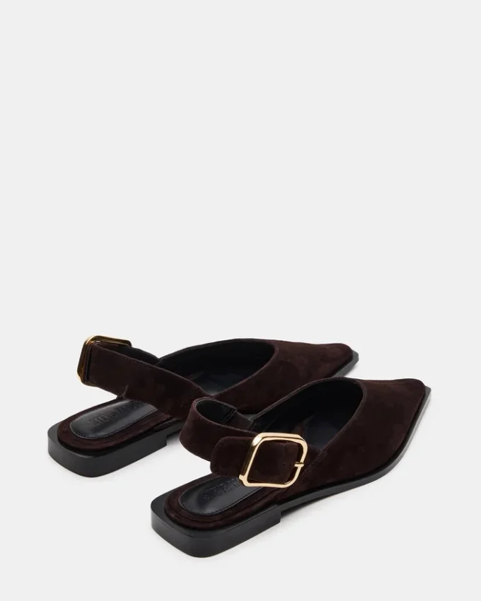 Shay in pelle scamosciata marrone