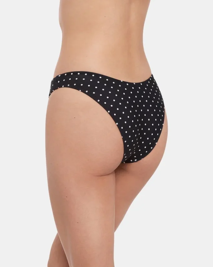 Slip bikini Darling Dot nero multicolore