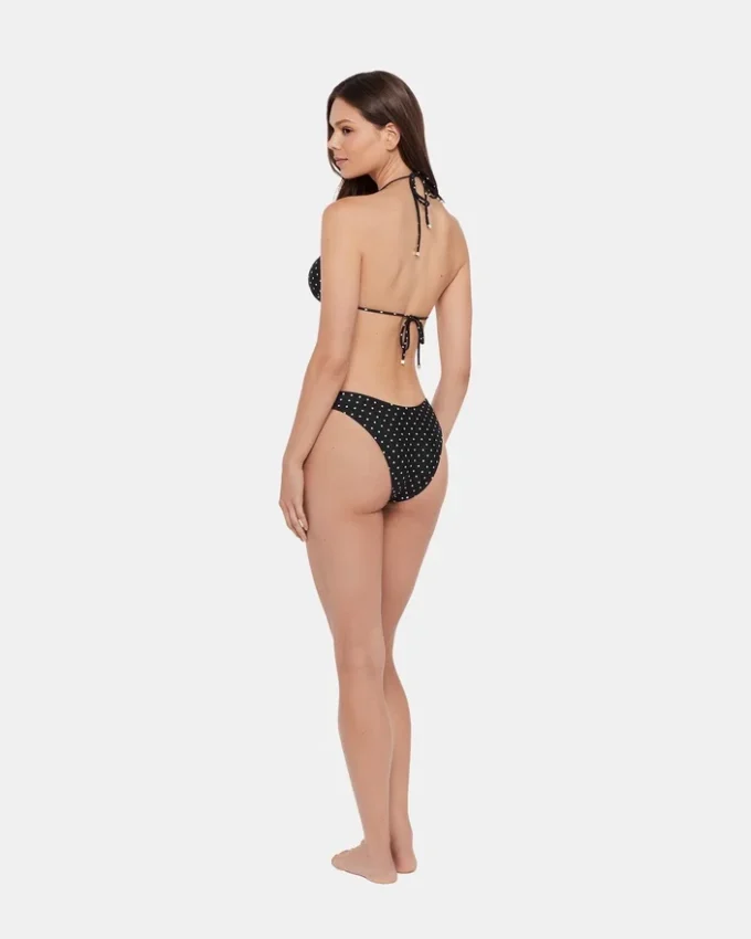 Slip bikini Darling Dot nero multicolore