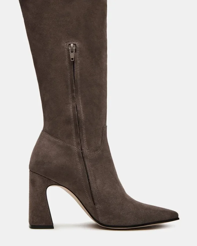 Stratus in pelle scamosciata grigia Stratus in pelle scamosciata grigia