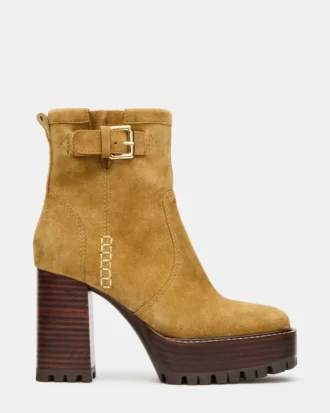 Summit in pelle scamosciata color oliva