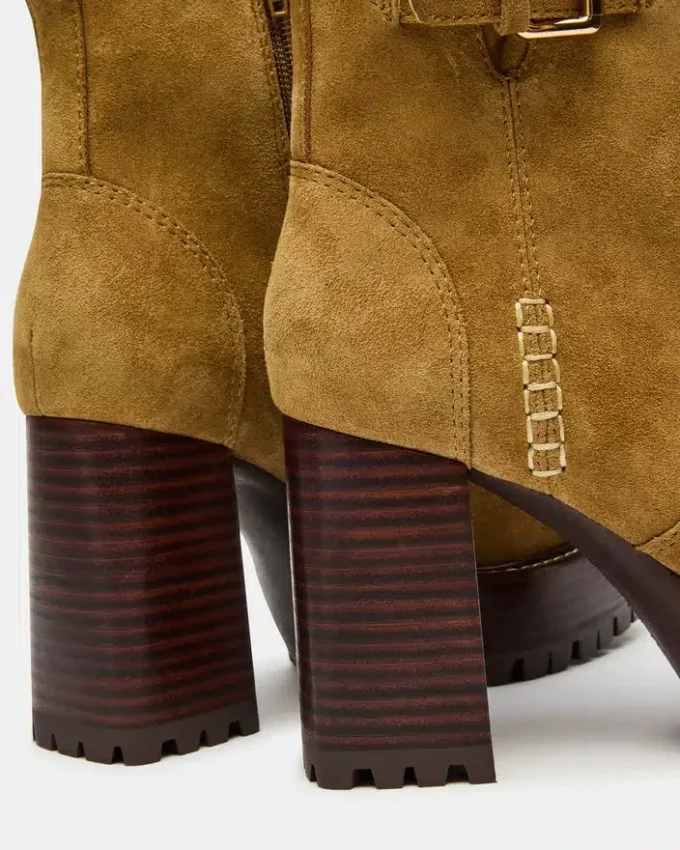 Summit in pelle scamosciata color oliva