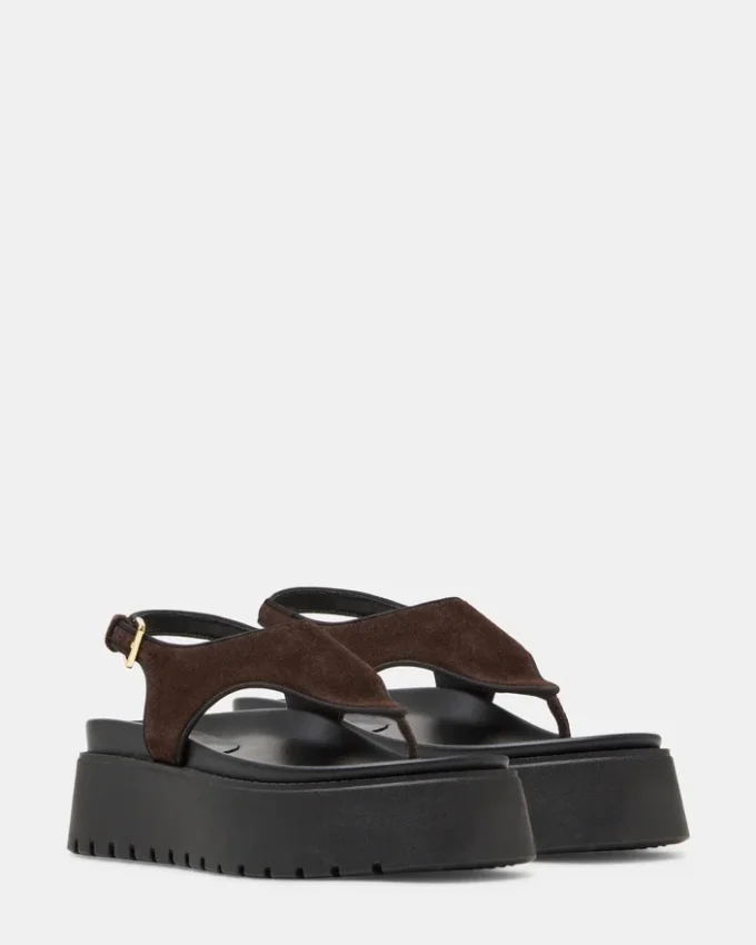 Tabor in pelle scamosciata marrone