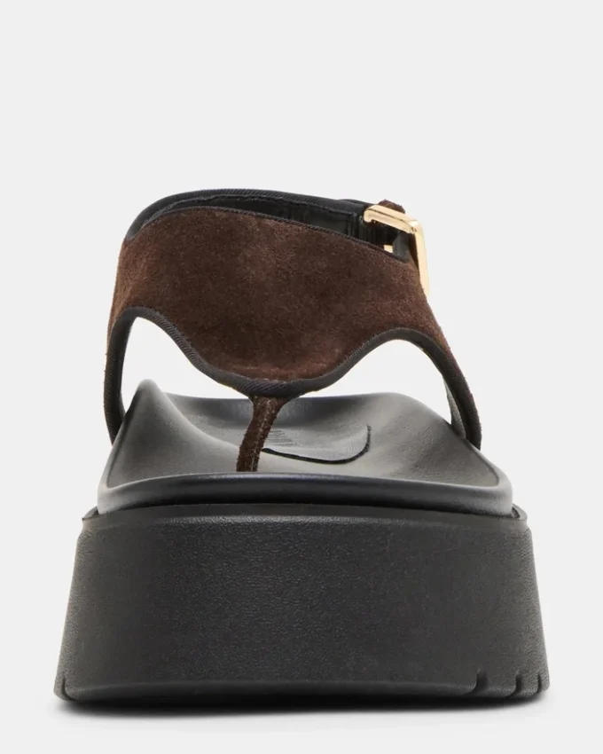 Tabor in pelle scamosciata marrone