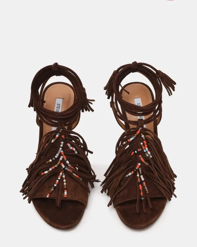 Talia in camoscio marrone Talia in camoscio marrone