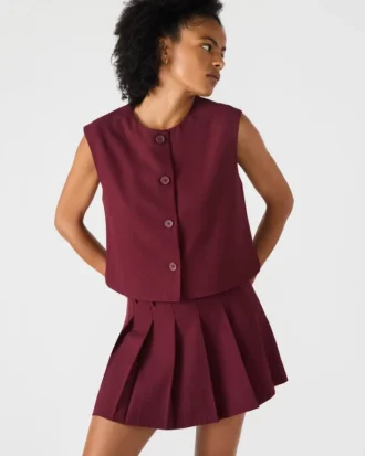 Top Alessa color vino