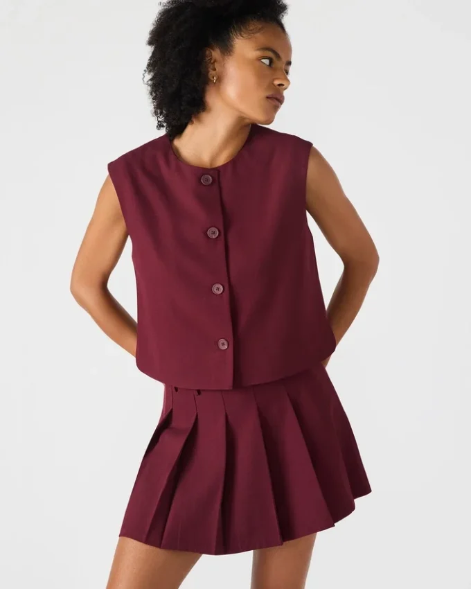 Top Alessa color vino