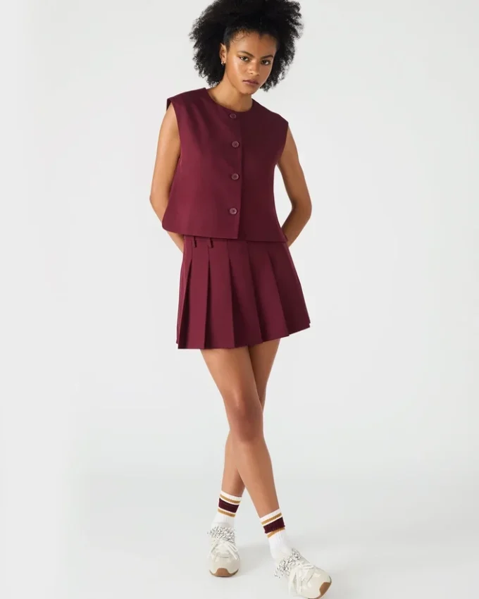 Top Alessa color vino