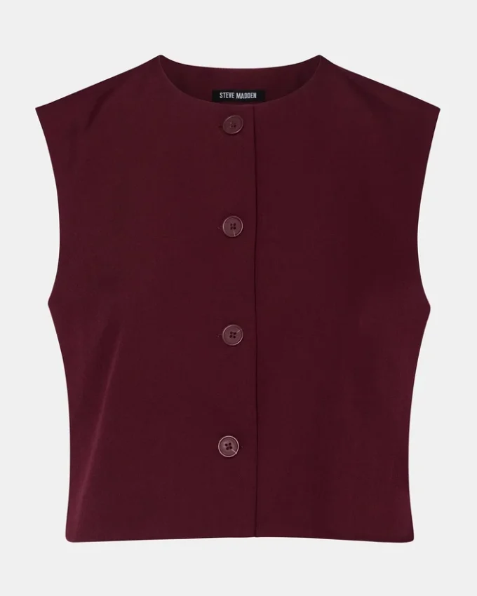 Top Alessa color vino