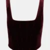 Top Aryanna color vino