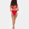 Slip bikini a vita alta Sleek ‘N Chic Cherry
