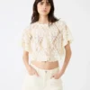 Top Callum color crema Top Callum color crema