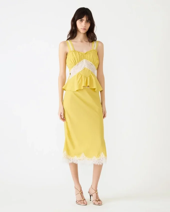 Top Cinthia Golden Lime Top Cinthia Golden Lime