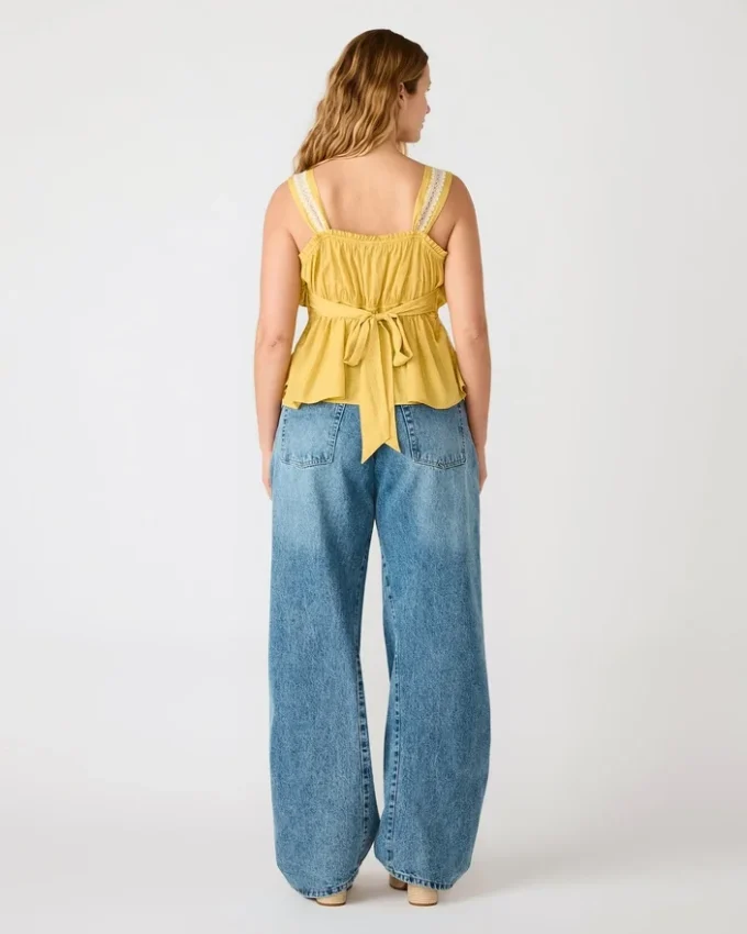 Top Cinthia Golden Lime Top Cinthia Golden Lime