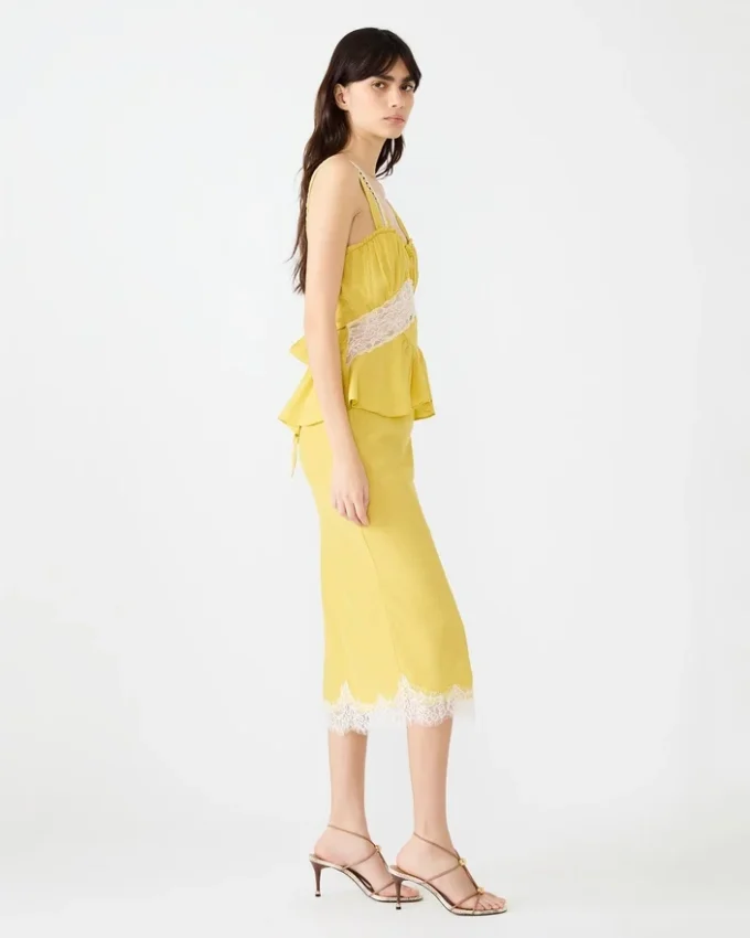 Top Cinthia Golden Lime Top Cinthia Golden Lime