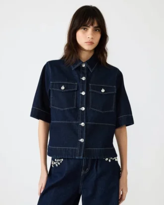 Top Eliana Blu Bijou