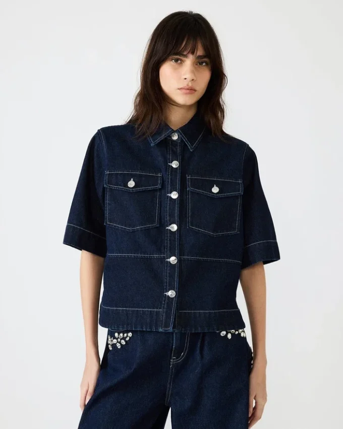 Top Eliana Blu Bijou Top Eliana Blu Bijou