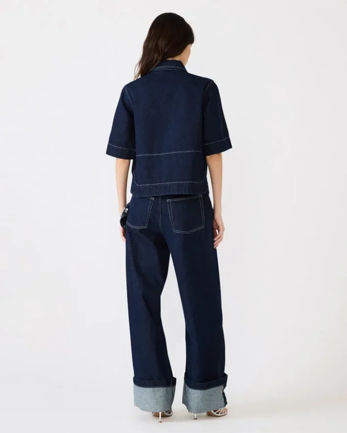 Top Eliana Blu Bijou Top Eliana Blu Bijou