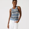 Top Hannah Blu Multicolore