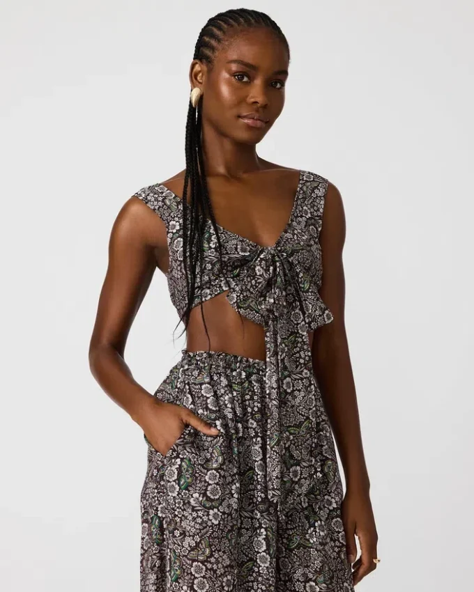 Top Livy verde bosco Top Livy verde bosco