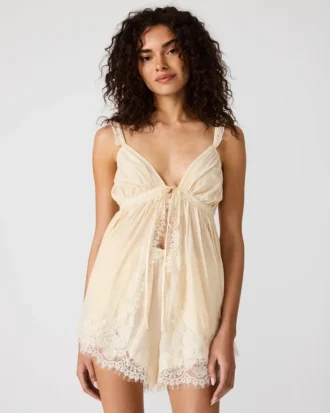 Top Mazie Bianco Betulla