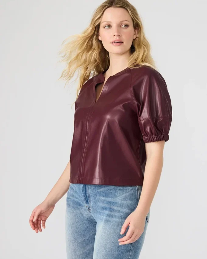 Top Roxanne color vino