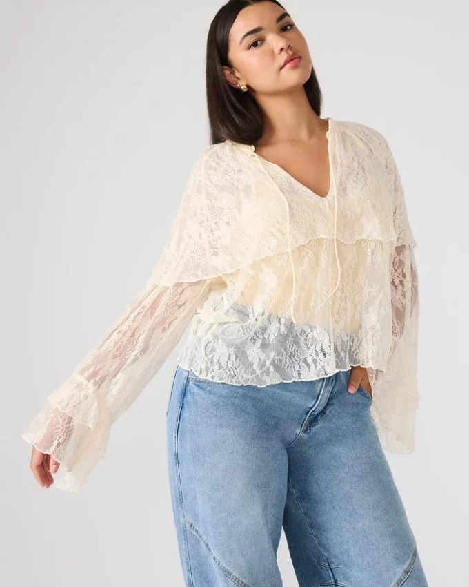 Top Saylor color crema