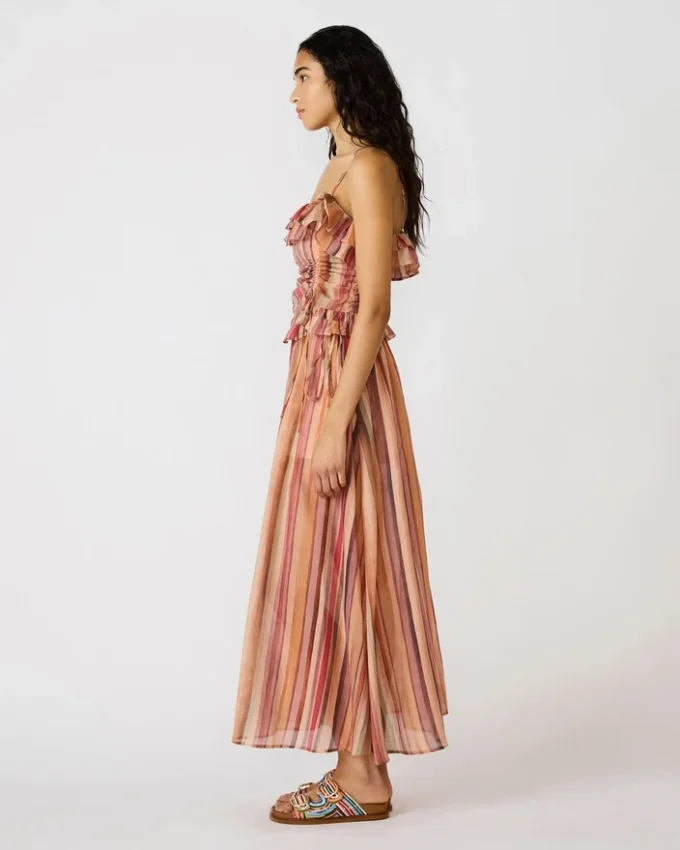 Top Shilloh a righe multicolori Top Shilloh a righe multicolori