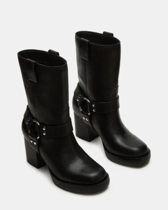 Topher in pelle nera