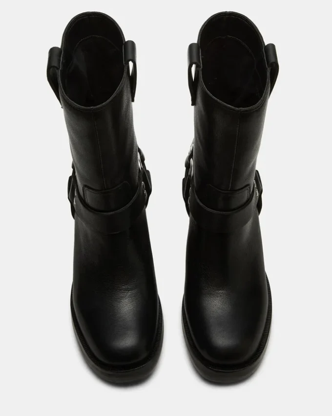 Topher in pelle nera