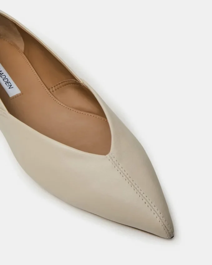 Tovi in pelle color osso