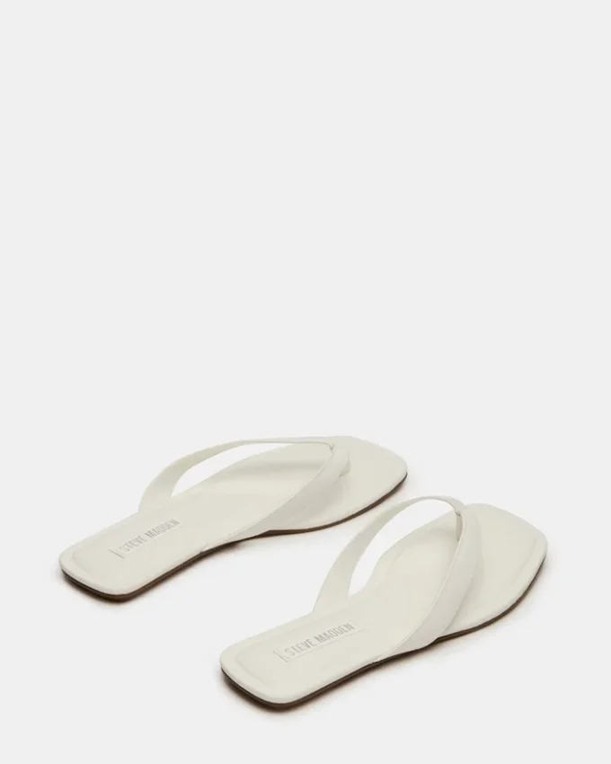 Trella in pelle bianca Trella in pelle bianca