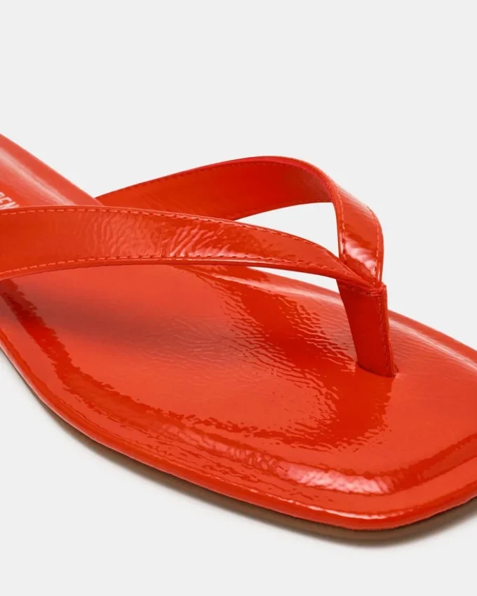 Trella in vernice rosso-arancio