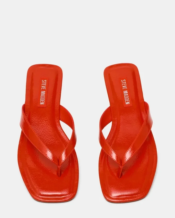 Trella in vernice rosso-arancio