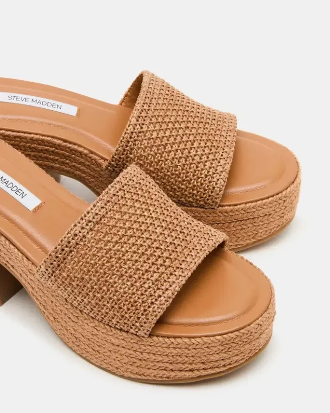 Trippy Cognac Raffia Trippy Cognac Raffia