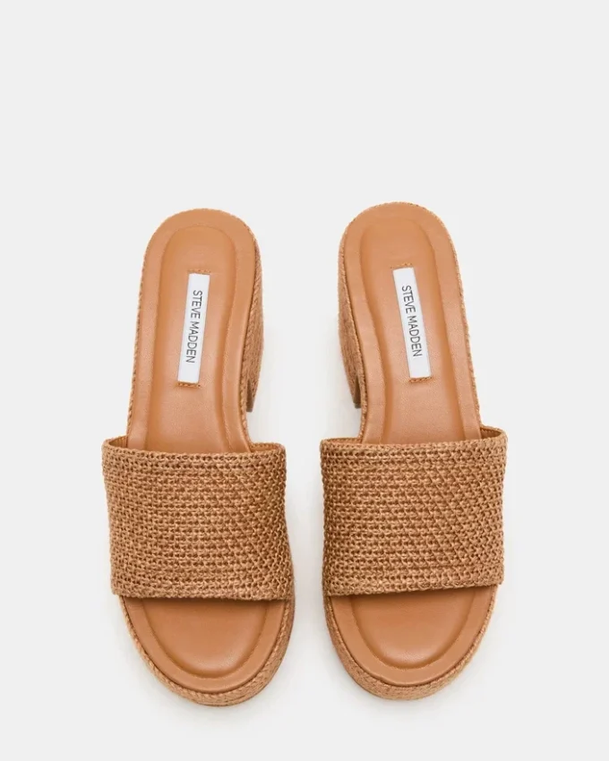 Trippy Cognac Raffia Trippy Cognac Raffia