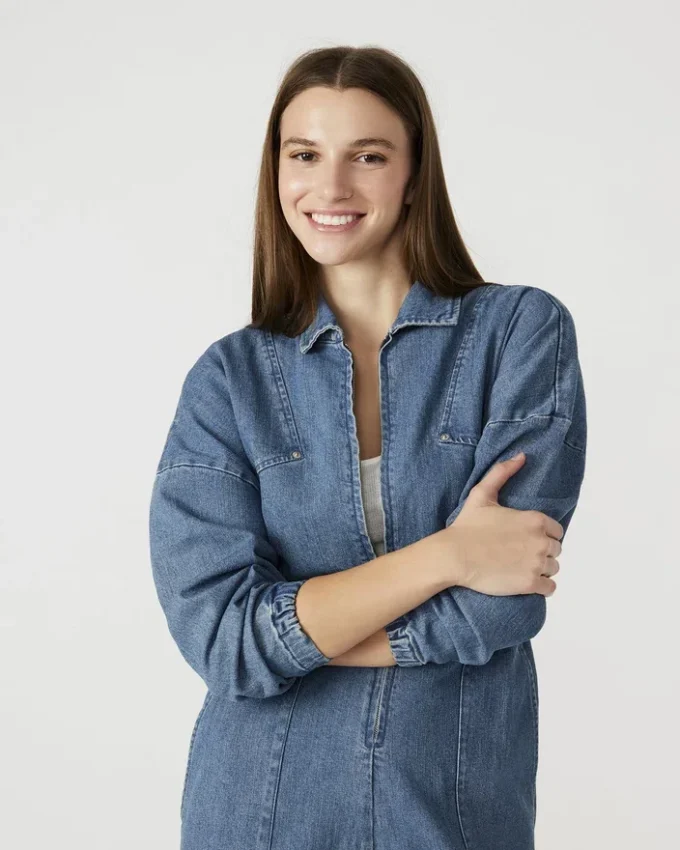 Tuta in denim Trista
