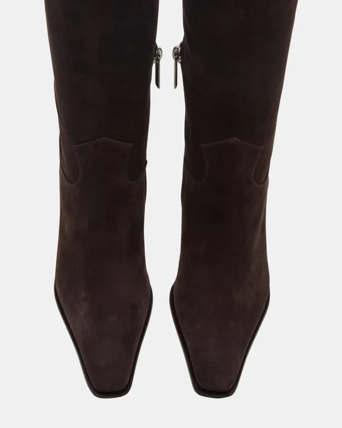 Wescot in pelle scamosciata marrone Wescot in pelle scamosciata marrone