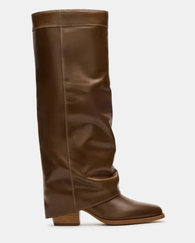 Winnick in pelle color oliva