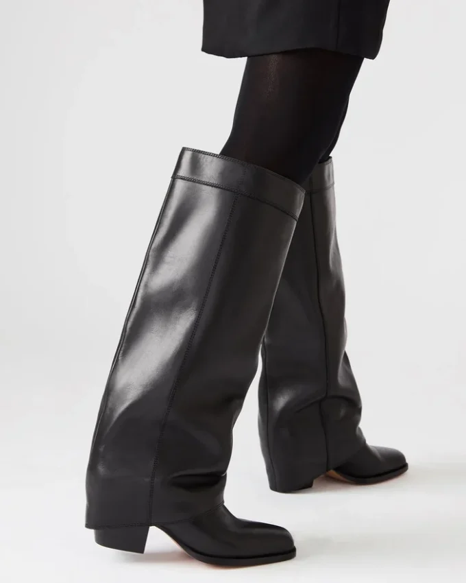 Winnick in pelle color oliva