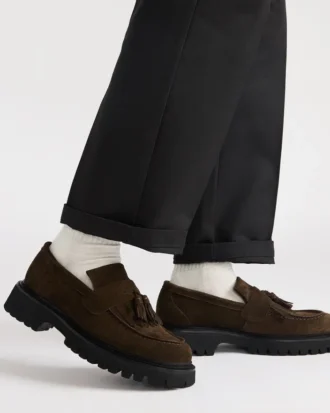 Zev in pelle scamosciata marrone