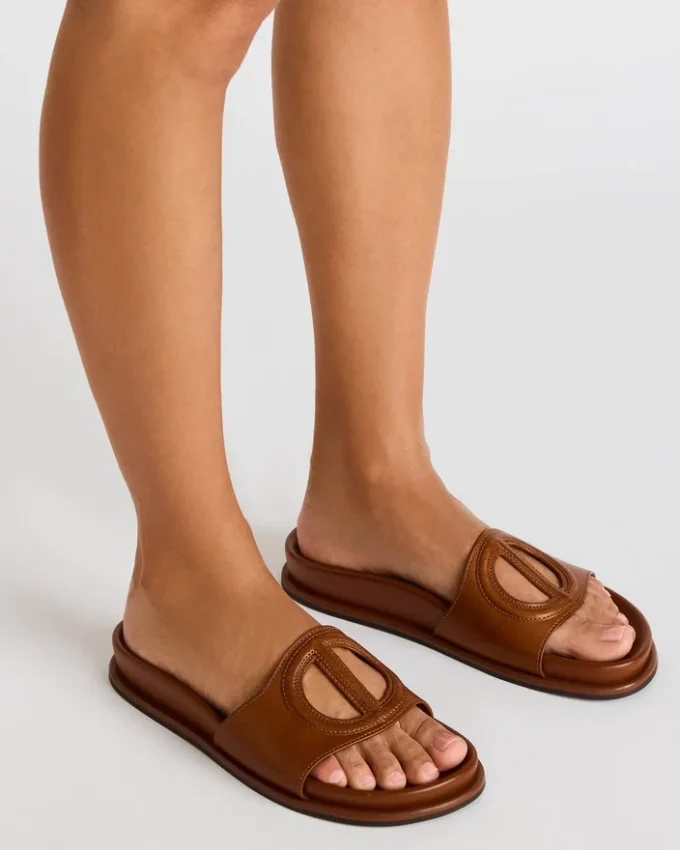 Zosia in pelle color cognac