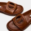 Zosia in pelle color cognac